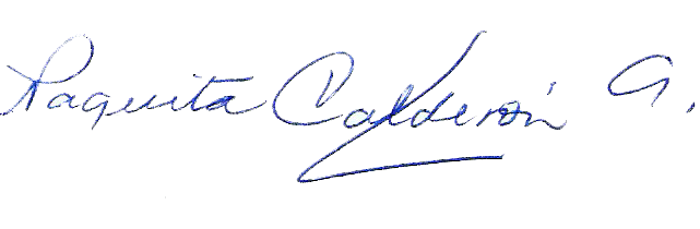 Paquita Calderón